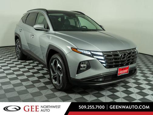 Shimmering Silver 2022 Hyundai TUCSON Limited