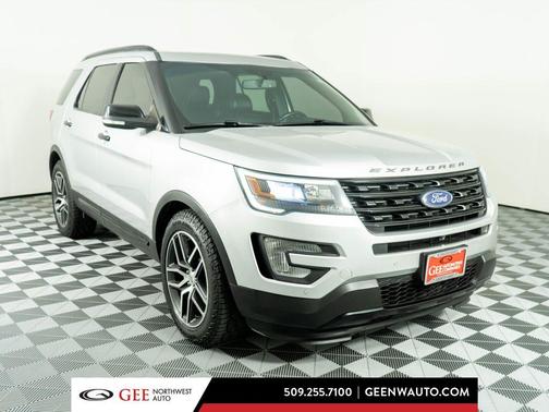 Ingot Silver 2017 Ford Explorer sport