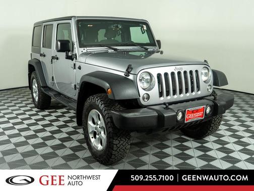 Billet Silver Metallic Clearcoat 2017 Jeep Wrangler Unlimited Sport