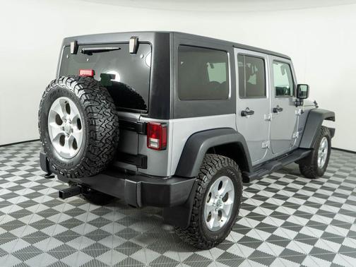 Billet Silver Metallic Clearcoat 2017 Jeep Wrangler Unlimited Sport