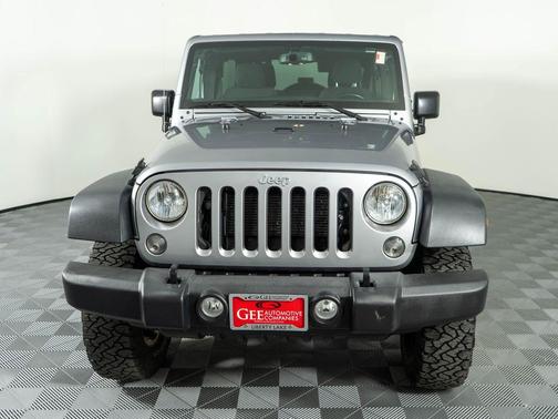 Billet Silver Metallic Clearcoat 2017 Jeep Wrangler Unlimited Sport