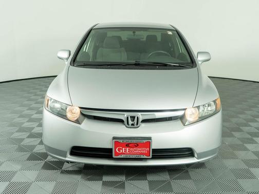 Opal Silver Blue Metallic 2008 Honda Civic LX