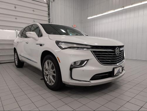 Summit White 2023 Buick Enclave Essence AWD