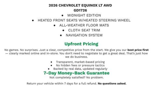 2026 Chevrolet Equinox 1LT