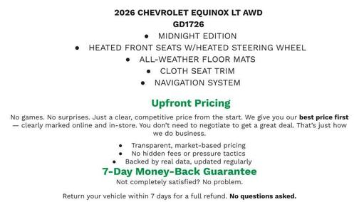2026 Chevrolet Equinox 1LT