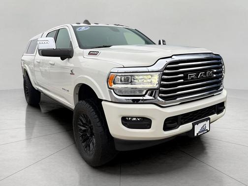 Pearl White 2023 RAM 3500 Longhorn