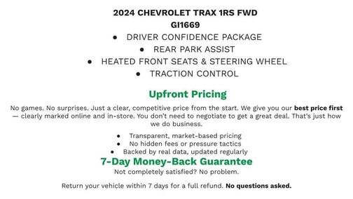 2024 Chevrolet Trax FWD 1RS
