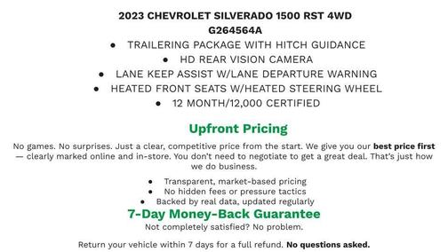 Sterling Gray Metallic 2023 Chevrolet Silverado 1500 RST