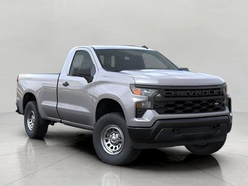 Sterling Gray Metallic 2026 Chevrolet Silverado 1500 WT