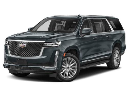 Shadow Metallic 2021 Cadillac Escalade ESV Premium Luxury Platinum