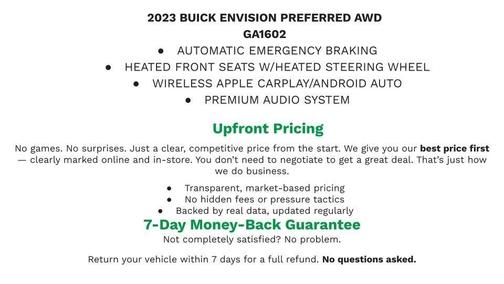 2023 Buick Envision Preferred AWD