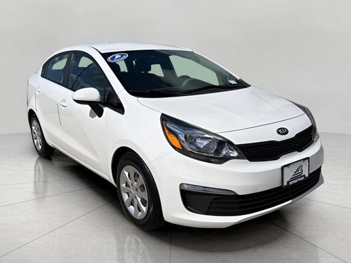 Clear White 2017 Kia Rio LX
