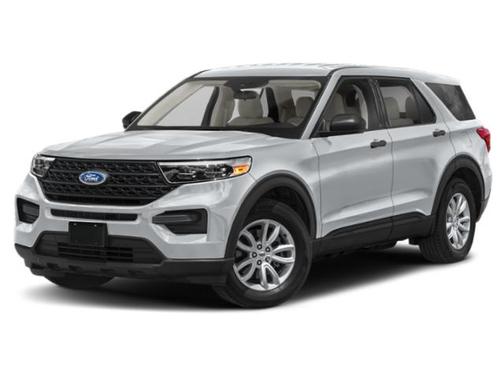 Iconic Silver Metallic 2020 Ford Explorer Base 4WD