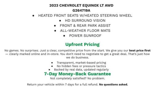 Iridescent Pearl Tricoat 2023 Chevrolet Equinox 1LT
