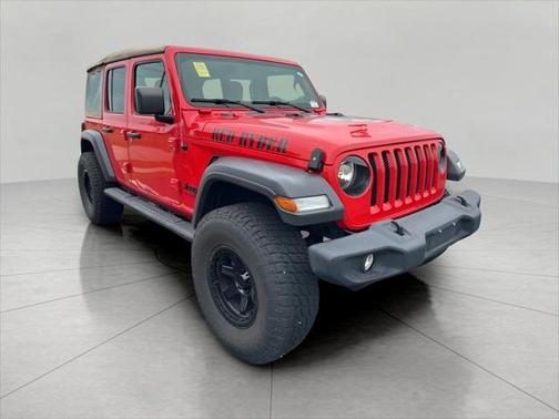 2020 Jeep Wrangler Unlimited Black and Tan 4X4