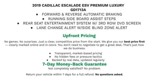 2019 Cadillac Escalade ESV Premium Luxury