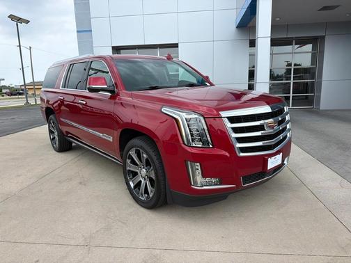 Crystal Red Tintcoat 2015 Cadillac Escalade ESV Premium