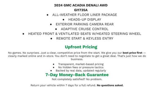 Sterling Metallic 2024 GMC Acadia Denali