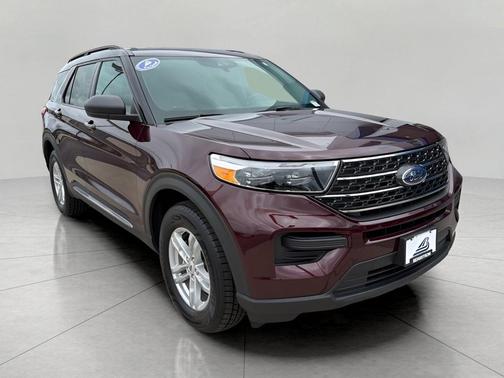 Burgundy Velvet Tinted Clearcoat 2022 Ford Explorer XLT