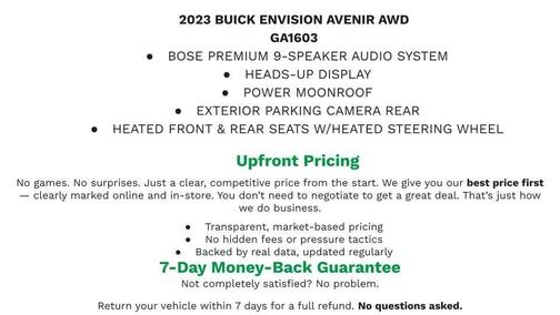 2023 Buick Envision Avenir AWD