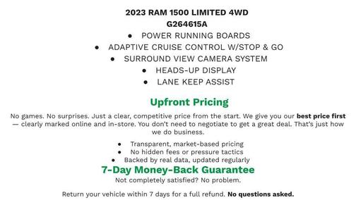 Patriot Blue Pearlcoat 2023 RAM 1500 Limited