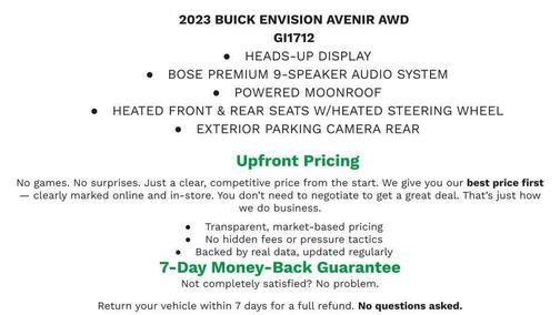 2023 Buick Envision Avenir AWD