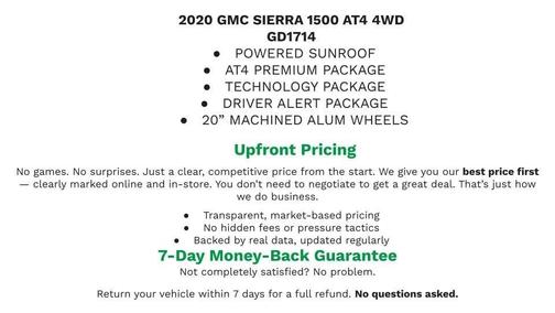 2020 GMC Sierra 1500 AT4