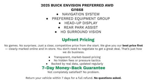 2025 Buick Envision Preferred AWD