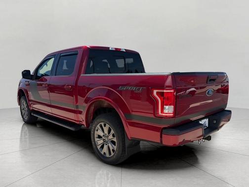 RED 2016 Ford F-150 XLT