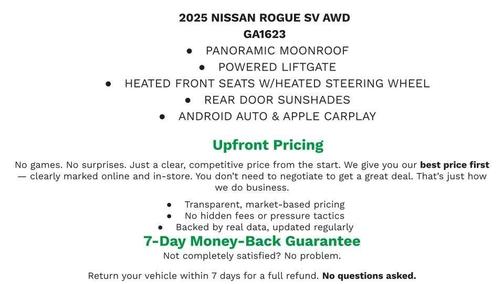 2025 Nissan Rogue SV