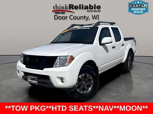 Glacier White 2019 Nissan Frontier PRO-4X