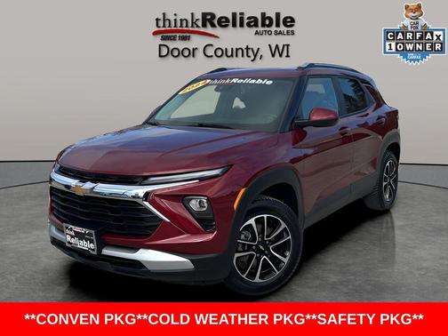 Crimson Metallic 2024 Chevrolet Trailblazer LT