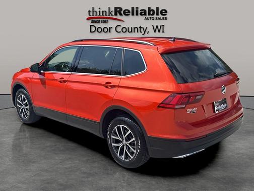Habanero Orange Metallic 2019 Volkswagen Tiguan 4Motion