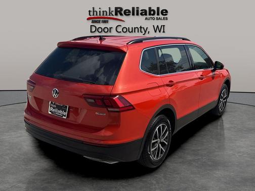 Habanero Orange Metallic 2019 Volkswagen Tiguan 4Motion