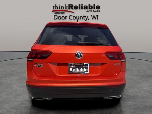 Habanero Orange Metallic 2019 Volkswagen Tiguan 4Motion