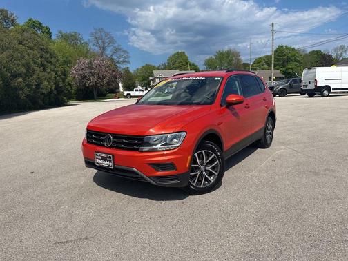Habanero Orange Metallic 2019 Volkswagen Tiguan 4Motion