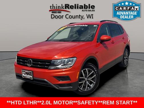 Habanero Orange Metallic 2019 Volkswagen Tiguan 4Motion