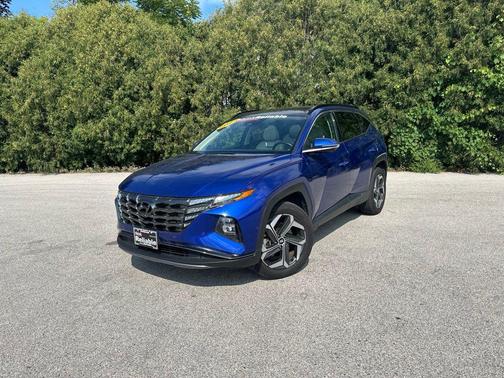 Intense Blue 2024 Hyundai TUCSON Limited