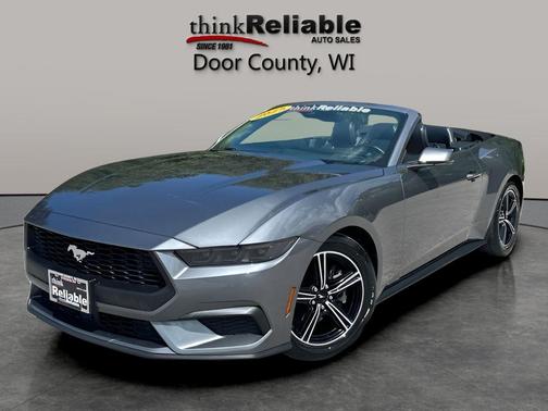 Carbonized Gray Metallic 2025 Ford Mustang EcoBoost Premium