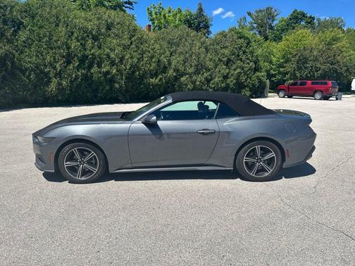 Carbonized Gray Metallic 2025 Ford Mustang EcoBoost Premium