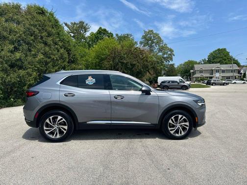 Satin Steel Metallic 2022 Buick Envision AWD Essence