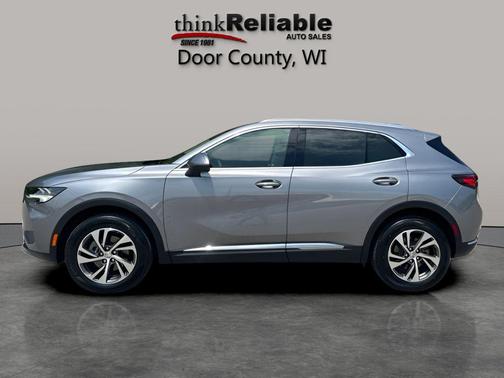 Satin Steel Metallic 2022 Buick Envision AWD Essence