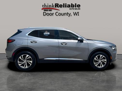 Satin Steel Metallic 2022 Buick Envision AWD Essence