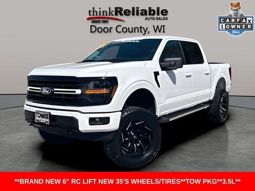 White 2025 Ford F-150 XLT