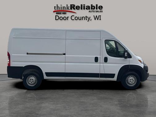 Bright White Clearcoat 2024 RAM ProMaster 2500 Tradesman