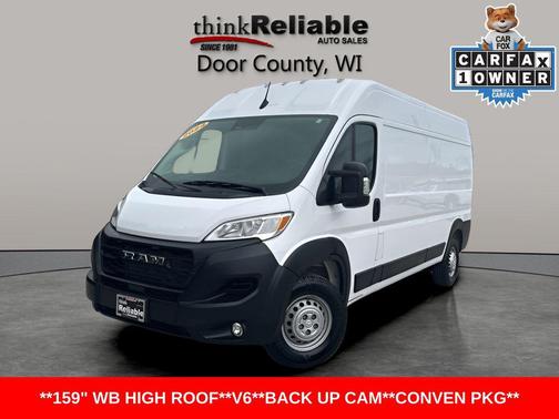 Bright White Clearcoat 2024 RAM ProMaster 2500 Tradesman
