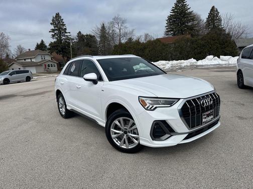 White 2025 Audi Q3 Premium 45 TFSI S line quattro Tiptronic