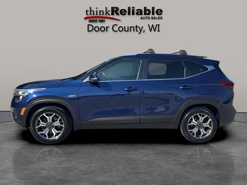 Dark Ocean Blue 2021 Kia Seltos EX