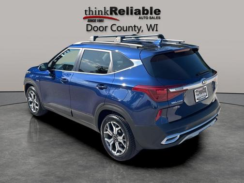Dark Ocean Blue 2021 Kia Seltos EX