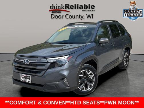 Gray Metallic 2025 Subaru Forester Premium